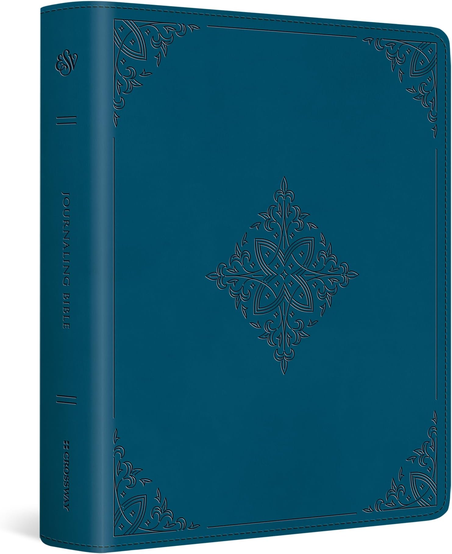 ESV Journaling Bible (TruTone, Deep Teal, Fleur-de-lis Design): Holy Bible, English Standard Version