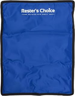Gel Soft Flexible Ice Pack for Injuries Reusable - (Large: 11"x14.5") for Hip, Shoulder, Knee, Back - Comfy Cold Pack Compress for Swelling, Bruises, Surgery
