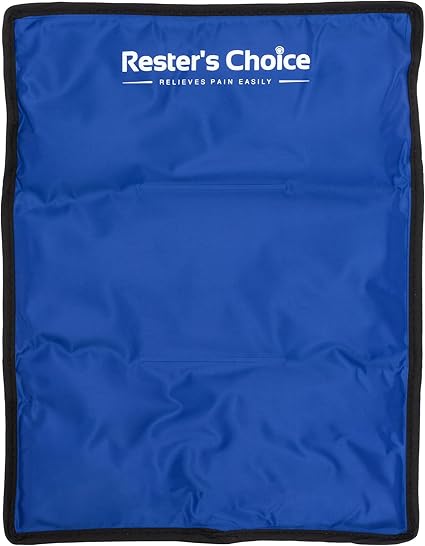 Gel Soft Flexible Ice Pack for Injuries Reusable - (Large: