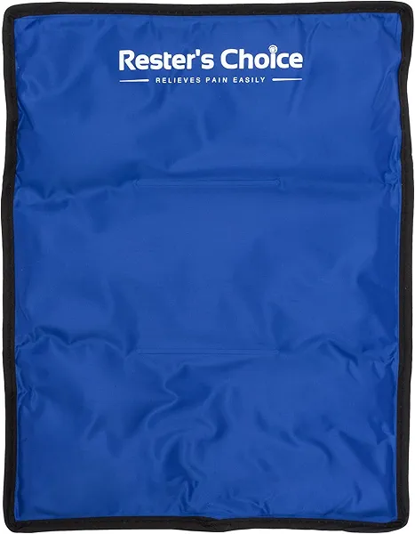 Gel Soft Flexible Ice Pack for Injuries Reusable - (Large: 11"x14.5") for Hip, Shoulder, Knee, Back - Comfy Cold Pack Compress for Swelling, Bruises, Surgery