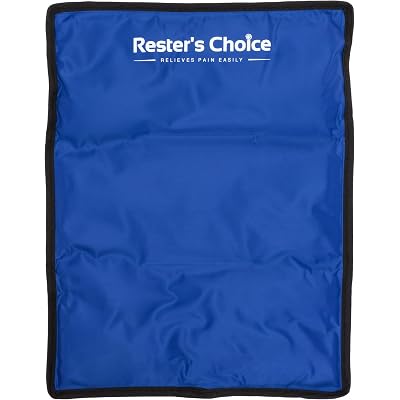 Gel Soft Flexible Ice Pack for Injuries Reusable - (Large: 11"x14.5") for Hip, Shoulder, Knee, Back - Comfy Cold Pack Compress for Swelling, Bruises, Surgery