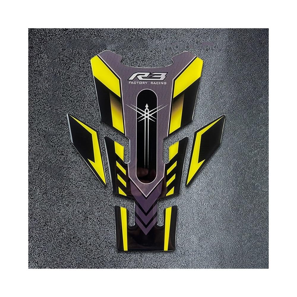 Stickers genou pour YZF R3 pour éviter les rayures de réservoir et glissades en virage
