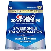 Vista 8 de Crest Crest Whitestrips Glamorous White, 3D White, kit de tiras blanqueadoras de dientes, 32 tiras (paquete de 16 unidades) - Tiras blanqueadoras