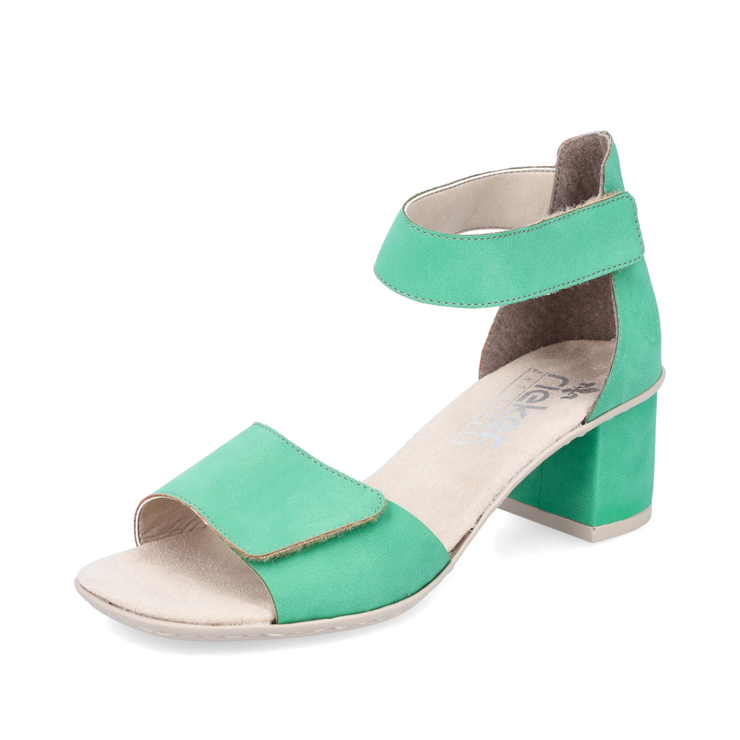 Rieker Women's 64753 Sandals, Green, 6.5 UK