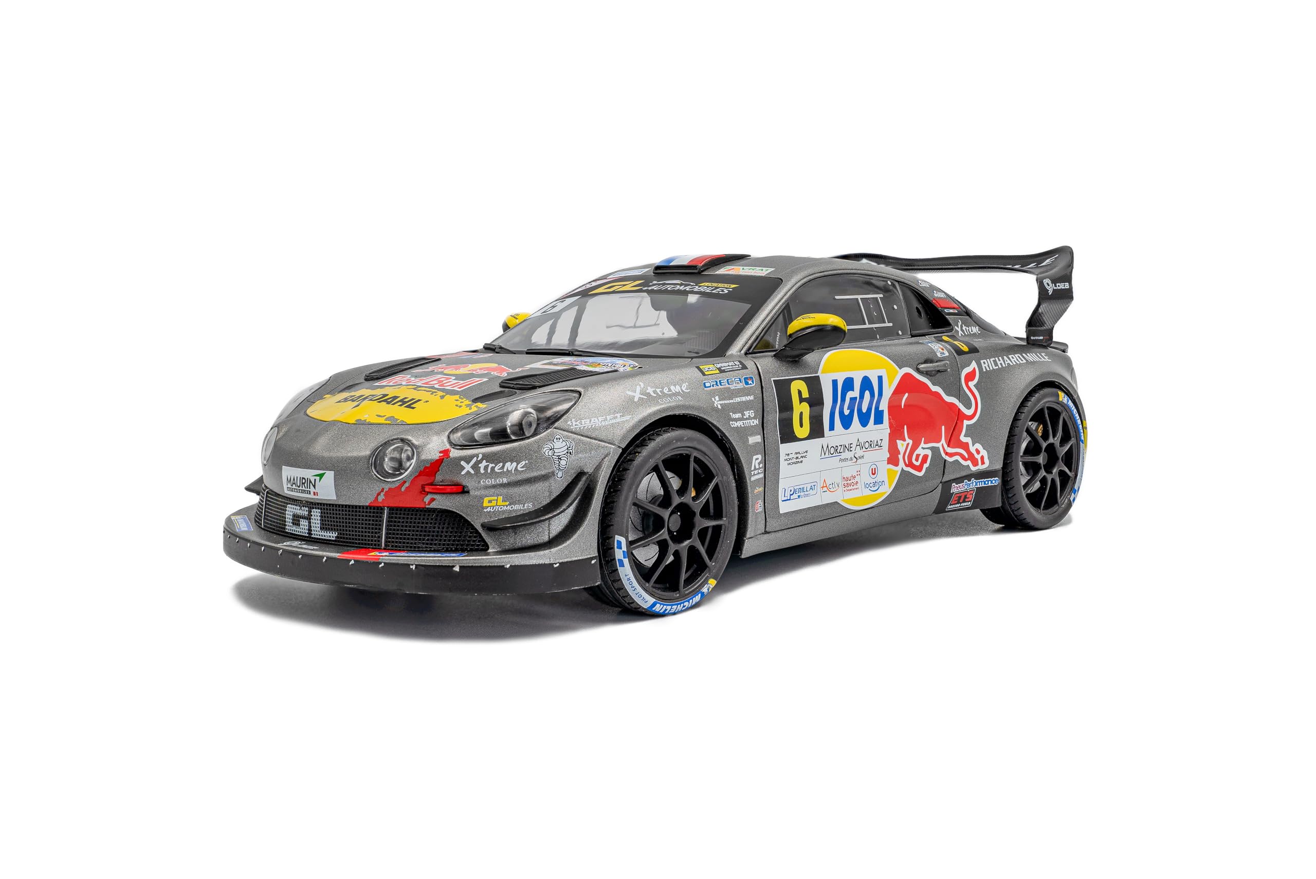 Solido 1:18 Alpine A110 RGT+ #6 szary