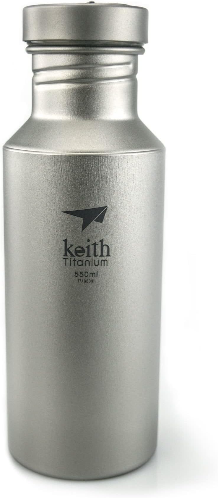 KEITH TITANIUM Ti3031 Sport Bottle - 18.6 fl oz ●●●●●●● Keith's 18th Anniversary: Exclusive Price!