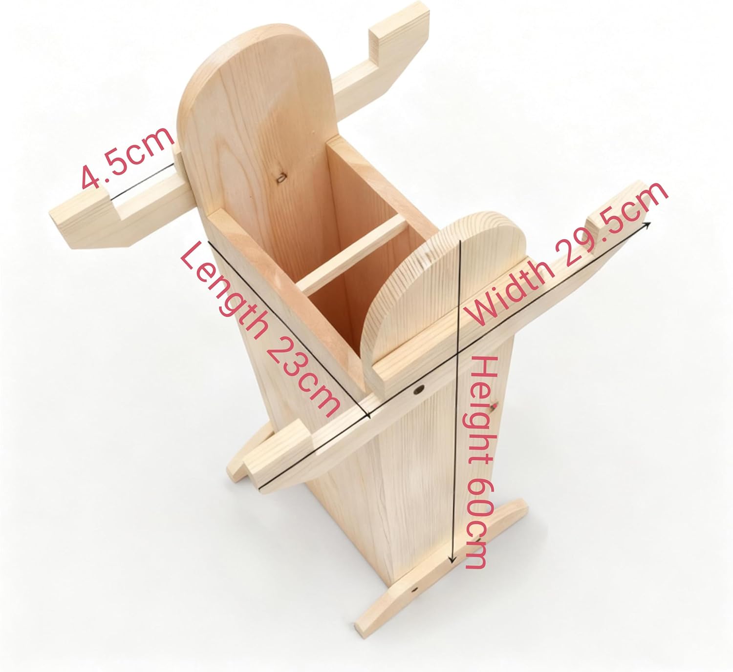 Hivista Traditional recurve Composite Solid Wood Bow and Arrow Stand, Floor-Standing Vertical Exhibition, Archery Hall, Amusement Park Special Bow Stand, Antique Quiver