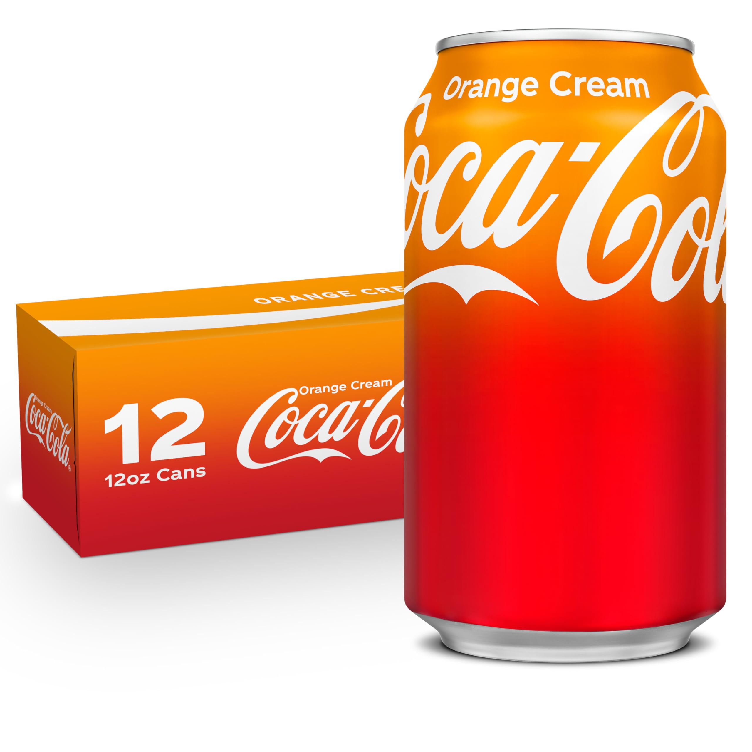 Coke Orange Cream 12oz 12pk