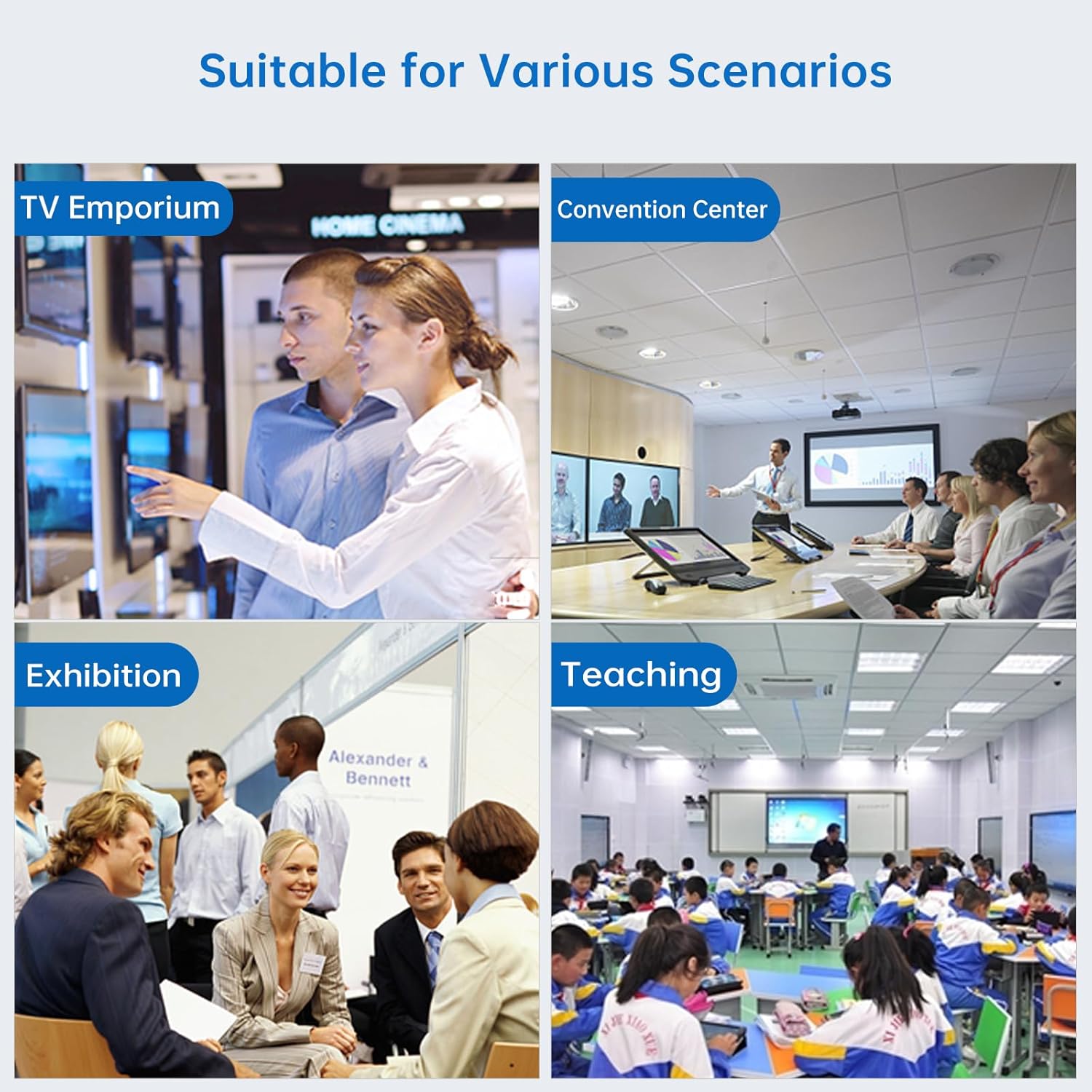 8K HDMI Splitter 1 in 4 Out 4K@120hz, 8K@60Hz HDMI 2.1 Splitter 1x4, Downscaler EDID, Hue Light Sync, Compatible with Blu-ray Player PS5 PS4 Pro Xbox Series X and More