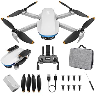 Drone S6S GPS Câmera 4K Fluxo Óptico Alcance 1500m