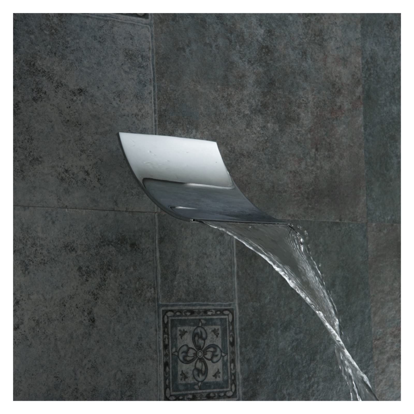 Bec de robinet lavabo et salle de bains LT-304-2 en acier inoxydable durable