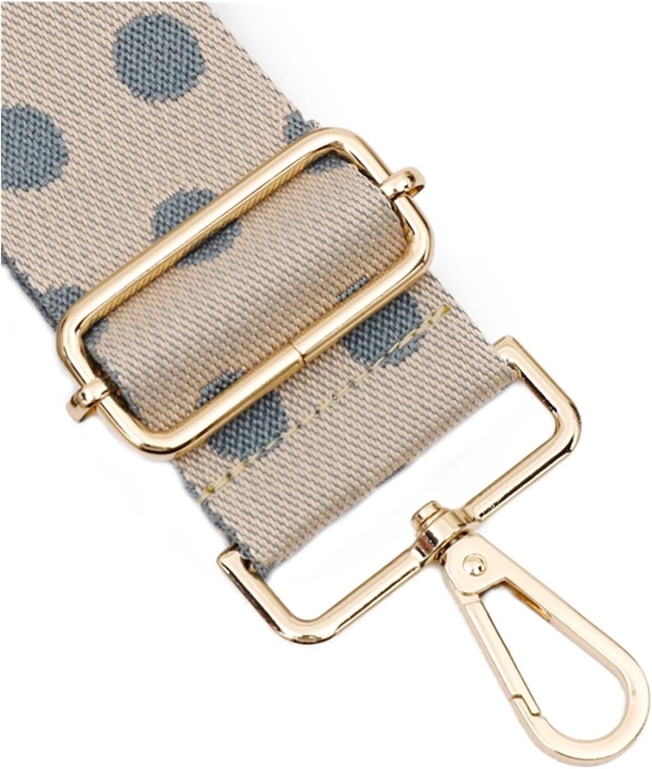 Cinturino Tracolla Largo Regolabile Per Borsa - Design Geometrico Multicolore - 5cm X 57"