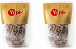 Yupik Quinoa Cranberry Mini Bars, 454 g, Individually Wrapped Healthy Snack, Nut Bars, Crunch Bars, Gluten-Free with Peanuts, Honey, Quinoa Crisps, Cranberry, Apricots, Peanut Butter, Snack On the Go