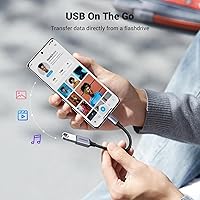 Vista 5 de UGREEN Paquete de 2 adaptadores USB C a USB A, adaptador USB C macho a USB hembra compatible con Samsung S23 Ultra MacBook Pro 2023 / Air 2022 iPad