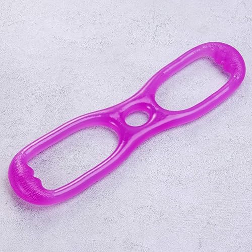 Miniatura 5 de Figura 8 Banda de resistencia 2 piezas 8 bandas de resistencia en forma de yoga gimnasio Fitness Cuerda de tracción para brazos Expansor de pecho