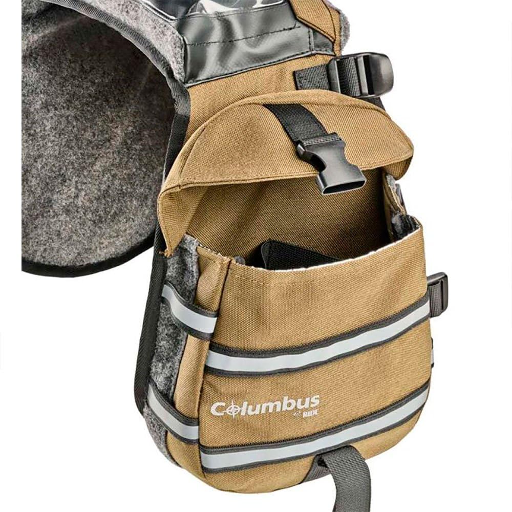 Columbus Mojave Brown Riding Front Horse Pommiel Front Bag
