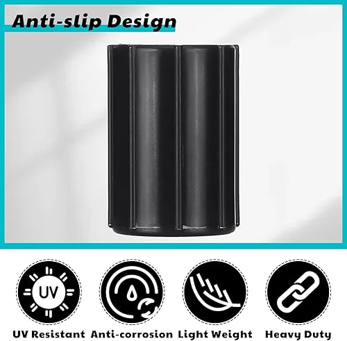 Miniatura 5 de Yahenda 5 piezas de 12 pulgada PVC doble hembra roscado acoplamiento aspersor extensión de tubería Riser sistema de riego por goteo jardín acoplador