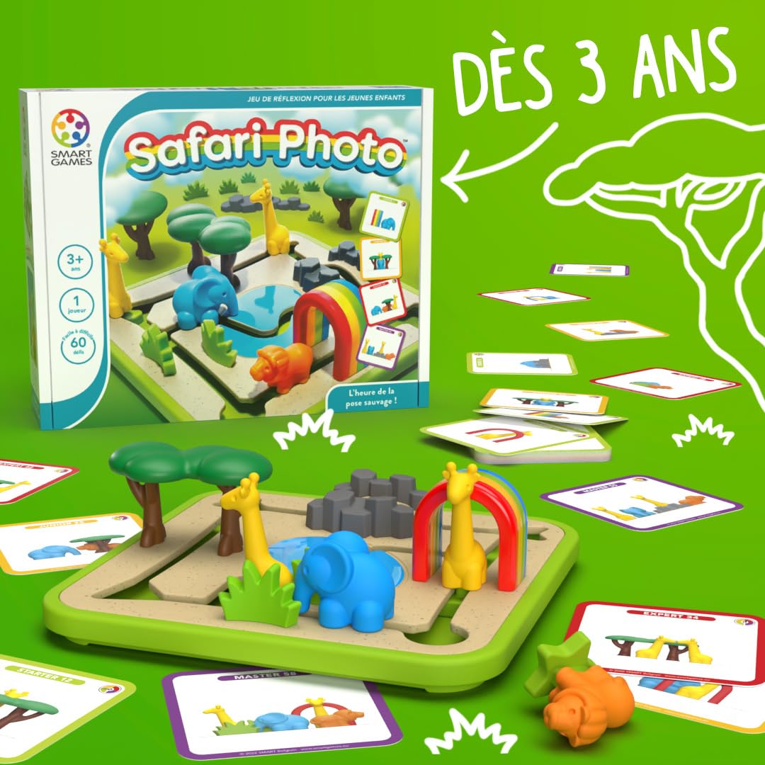 Casse tête Smartgames Safari Photo