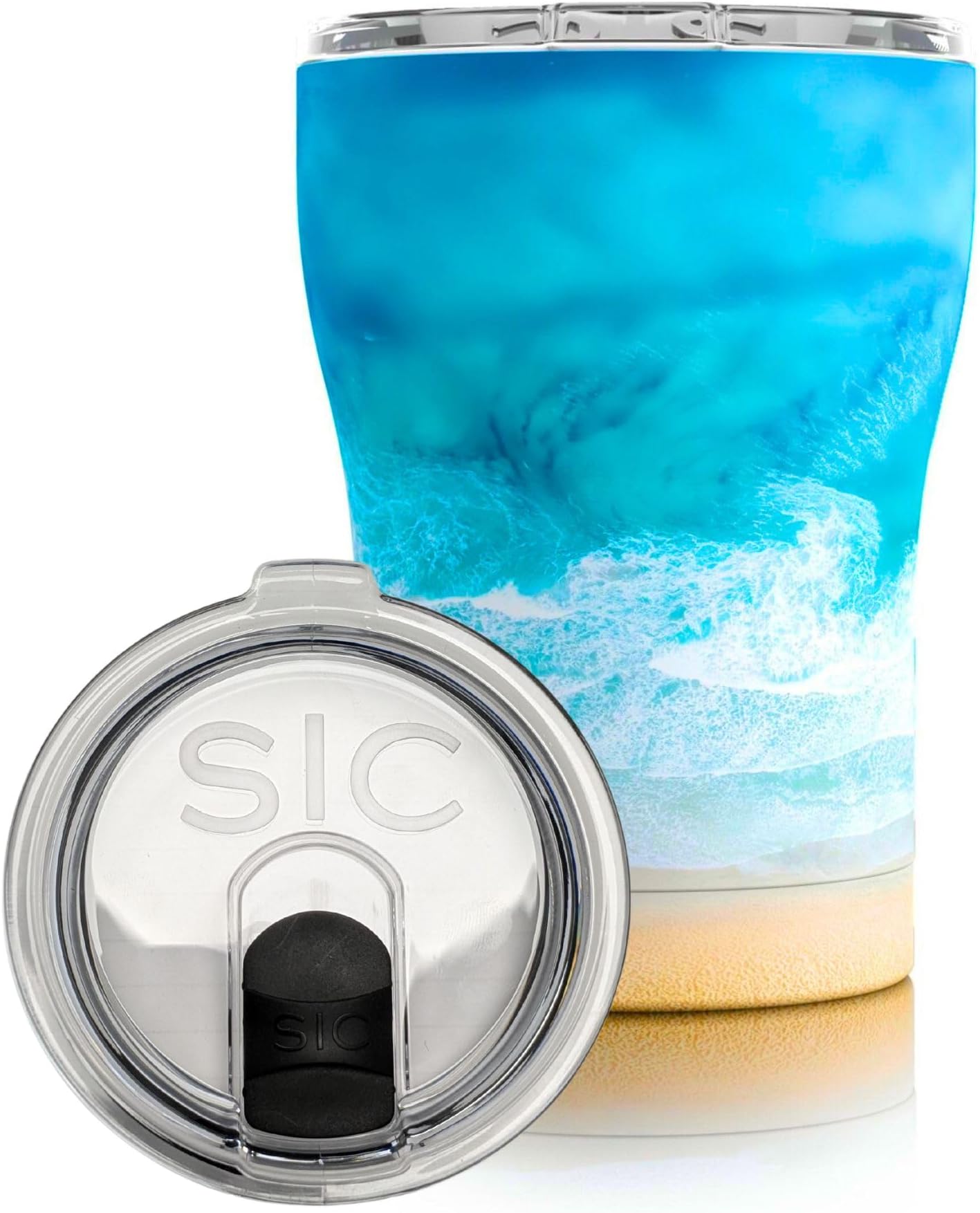 Seriously Ice Cold SIC 12oz Insulated Travel Tumbler Mug, Premium Double Wall...