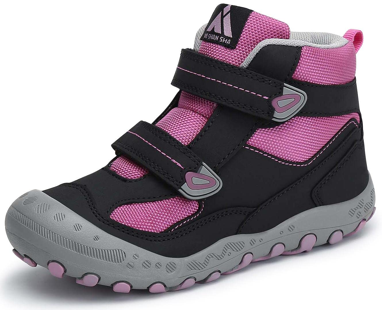 Mishansha Botas de Senderismo Niño Niña Antideslizante Ligero Zapatillas de Montaña 37 EU