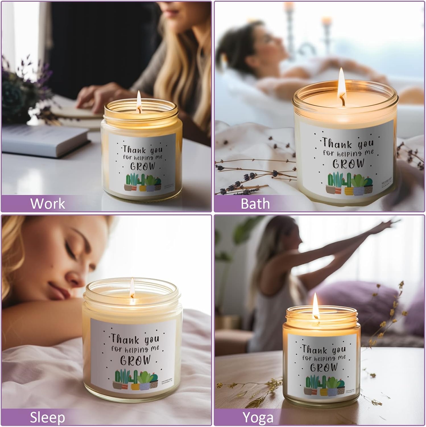 Velas Aromáticas Mado Regalos De Cumpleanos Para Mujeres, Amigas, Mama, Espos | Cuotas Vela Aromatica Relajante