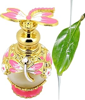 óleo perfume - Frasco óleo fragrância extravagante recarregável vazio | Garrafas óleo 15 ml, garrafa óleo fragrância decorativa com belo design exótico para Jmedic