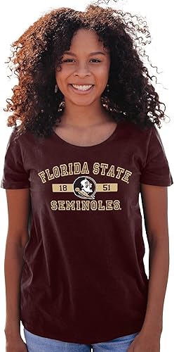 Miniatura 23 de Blue 84 NCAA - Camiseta con licencia oficial de la NCAA para mujer, color del equipo atlético