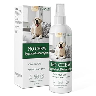 SUNTON Bitter Spray for Dogs to Stop Chewing Dog Deterrent Spray, Training Aid for Dogs, Puppies, Pet Behavior Corrector, ...