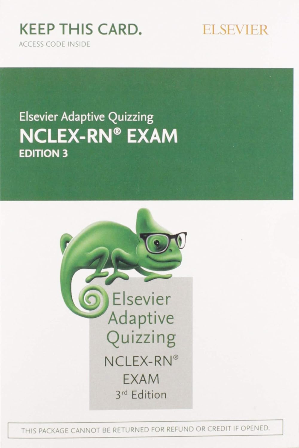 Elsevier Adaptive Quizzing for the NCLEXRN Exam (36Month) (Access Card) 9780323696661 Amazon