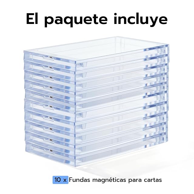 Foto 8 de 8 de Wigearss 10 Piezas de Protección Magnética para Pokémon Booster Pack