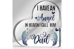 Sympathy Memorial Gift for Loss Loved One Father I Have Angel Dad...