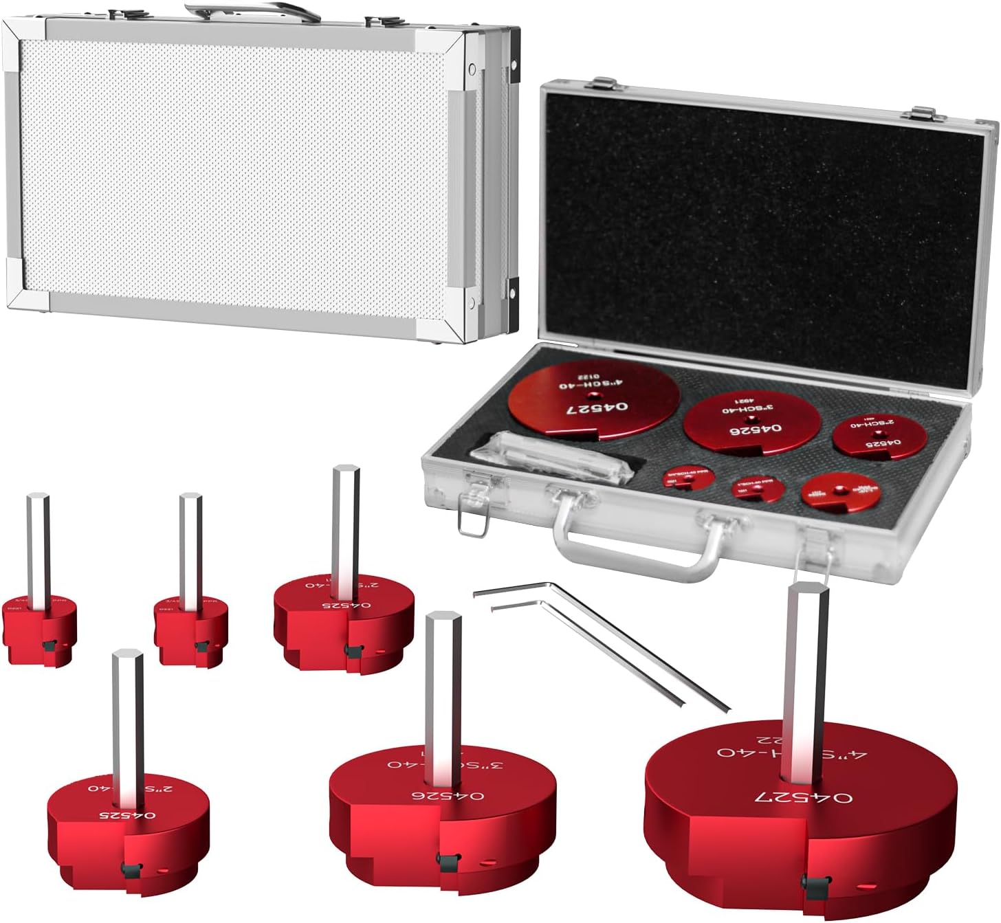 Plumbing PVC Fitting Socket Saver Set 4 PCS PVC Pipe Reamer with 1 Inch