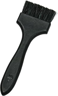 Menda 35693 Conductive Yarn Brush with Polypropylene Black Flat Handle, Firm Bristle, 2