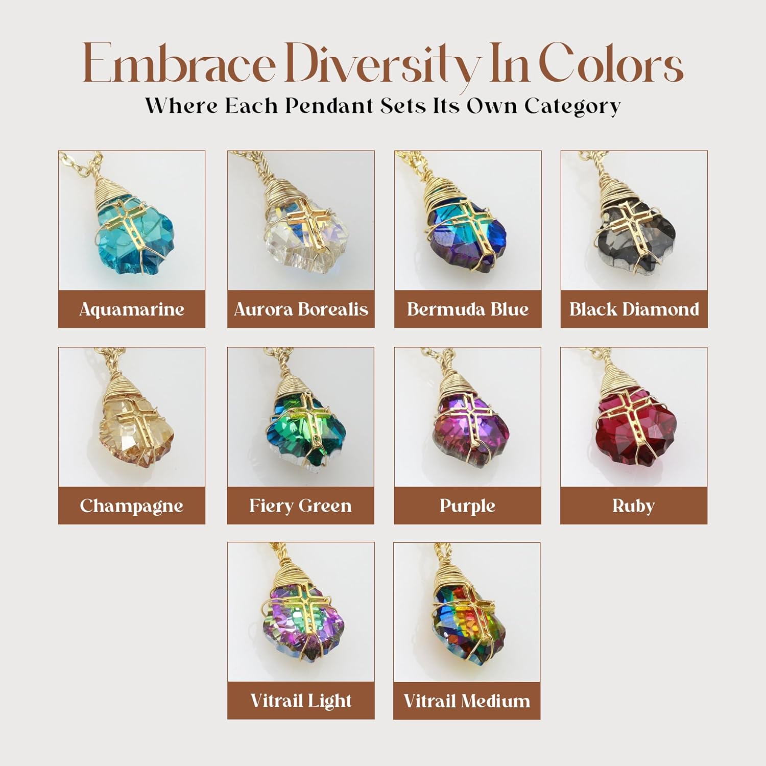 Christian Cross Necklace for Women and Men - 14K Gold Filled Christian Cross Necklace - Holy land necklace - Image 2