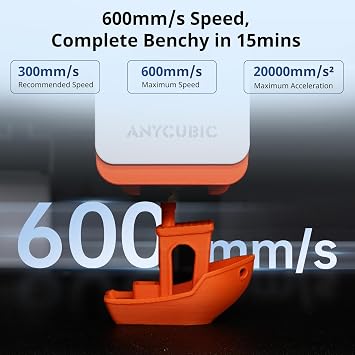 طابعة Anycubic Kobra S1 Combo متعددة الألوان ثلاثية الأبعاد مع Anycubic ACE PRO، 4 متعددة الألوان، تجفيف وطباعة في نفس الوقت، سرعة عالية 600 مم/ثانية مع 320C Hotend، كاميرا مدمجة 44 ديسيبل هادئة 250*250*250 مم