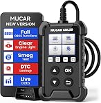 MUCAR CDL20 OBD2 Scanner Check Engine Code Reader CAN Diagnostic Scan Tool with Full OBDII Functions for All Cars, O2 Sensor, DTC Lookup, EVAP, I/M Readiness