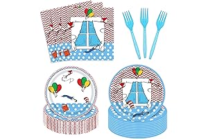 Dr. Seuss Cat in the Hat Tablecloth Party Decorations