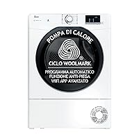 Hoover H-DRY 350 Asciugatrice 8 Kg, Pompa di Calore
