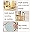 shuang qing Rotating Makeup Organizer for Vanity, High-Capacity Skincare Clear Make Up Storage Perfume Organizers Cosmetic Dresser Organizer Countertop 360 Spinning (Gold, 2 Tier)