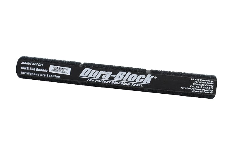 Bloco de Lixamento Redondo Dura-Block AF4421 com Fixação Hook-and-Loop, 31,8 cm
