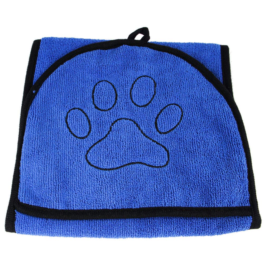 Serviette pour Chien, Serviette de Bain en Microfibre à Séchage Rapide pour Chien, Serviette de Bain pour Chien Ultra Absorbante pour Chiens et Chiots