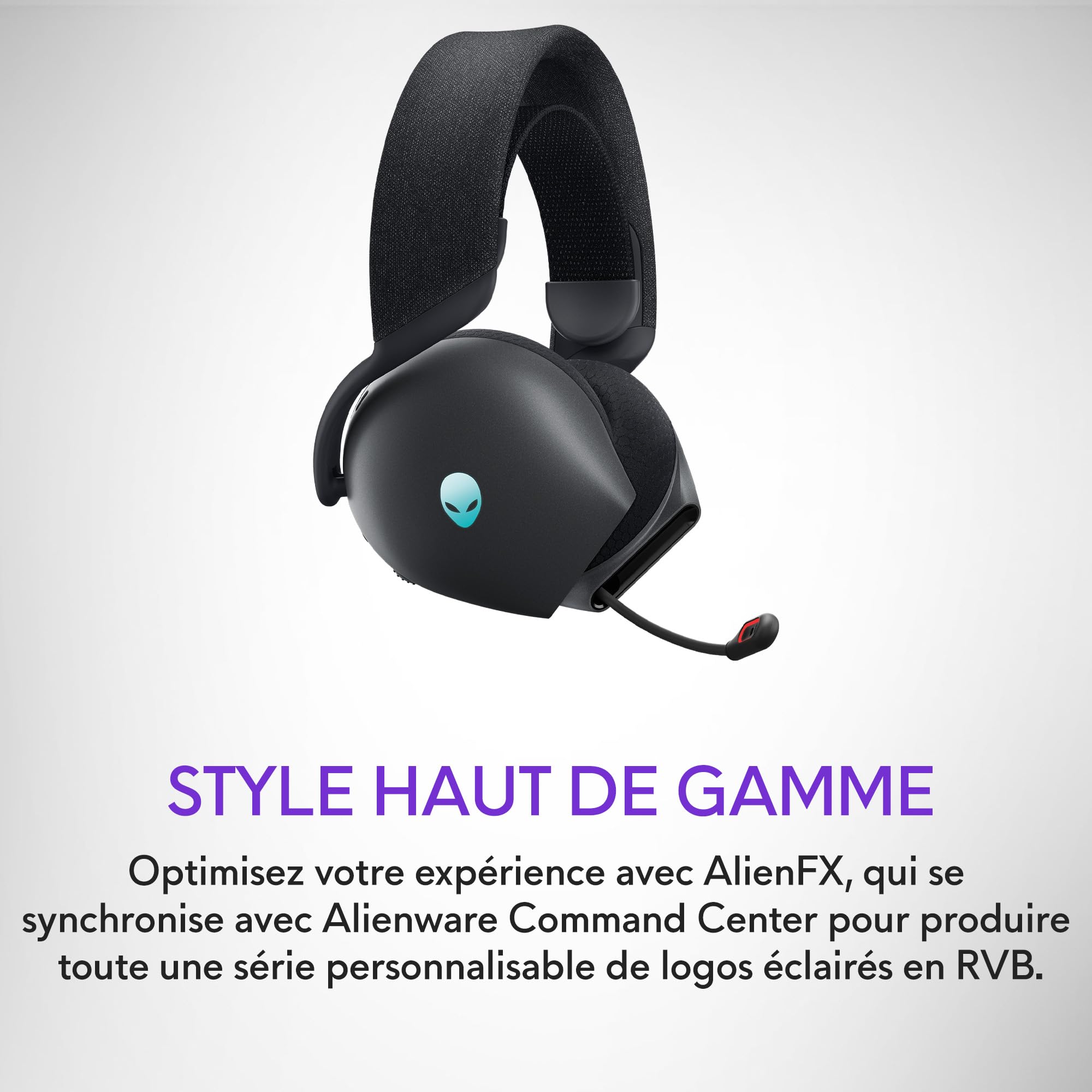 Alienware AW720H - Casque Gaming sans fil Bimode (Dark Side of the Moon)