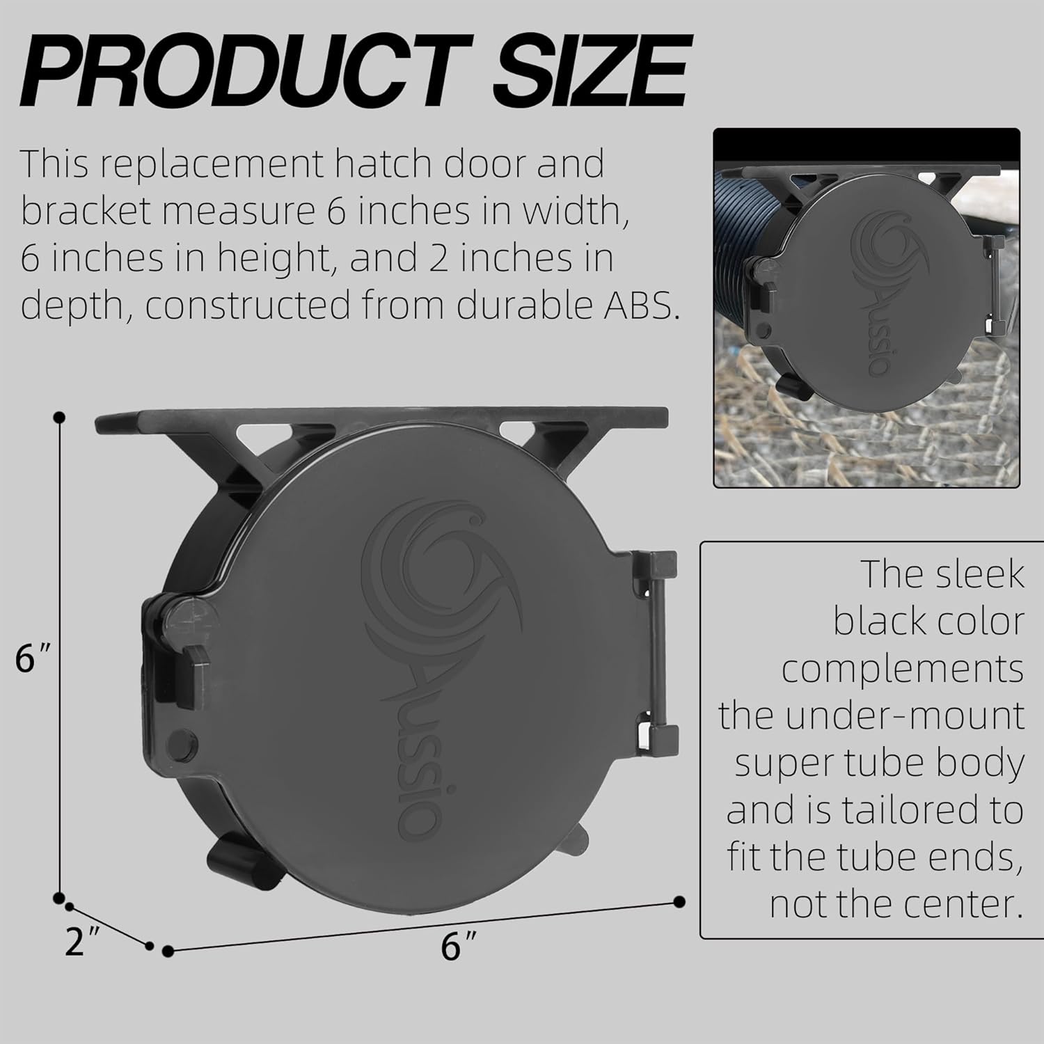 2-Pack RV Sewer Hose End Caps and 10" Extension T1021 Clearview Hose Adapter