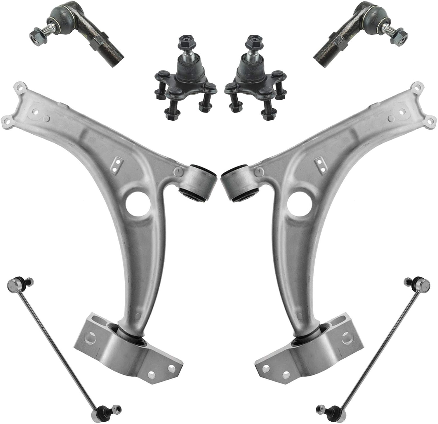 TRQ Front Steering & Suspension Kit for VW CC & Passat