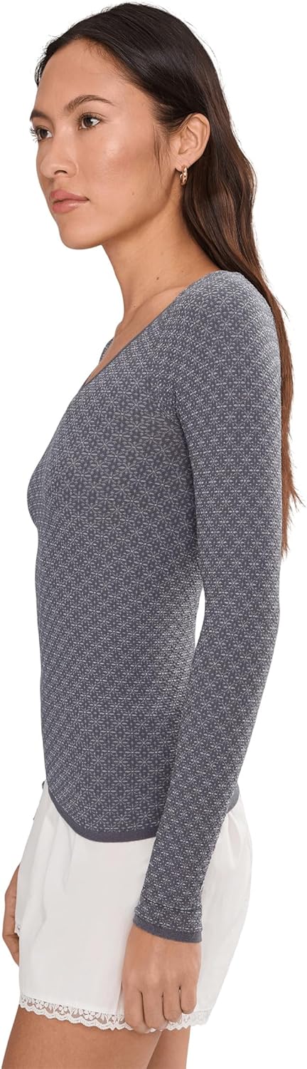 Free People Womens Love Letter Long Sleeve - Image 3