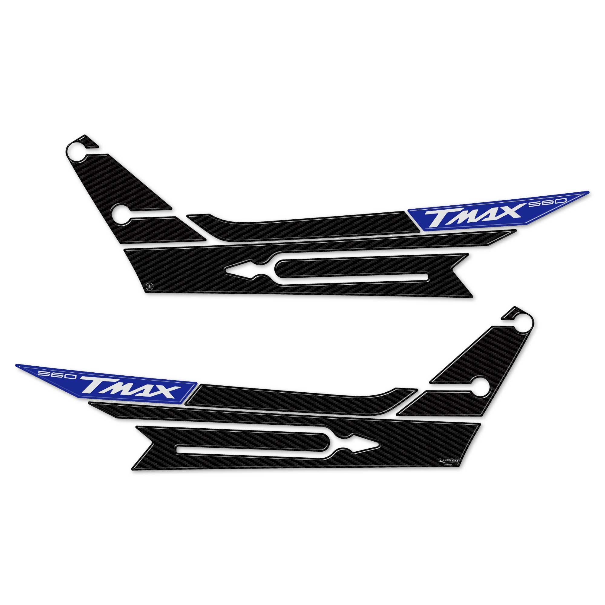 LABELBIKE Pegatinas 3D Moto Boomerang Compatible con Yamaha