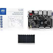 youyeetoo R1 Single Board Computer -Basic Rockchip RK3588S -6 Tops NPU & 8K Display -Support HDMI 2.1, SATA 3.0, PCIe 2.0 SSD, USB Host x5, Onboard NFC -AIoT Control/NAS 16GB RAM+128GB eMMC