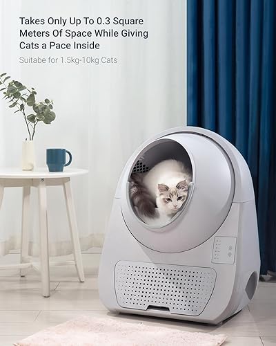 Miniatura 9 de CATLINK 2 bolsas de basura para caja de arena automática para gatos