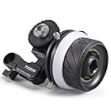 Tilta Pocket Follow Focus | Precise Focus Ring with A/B Stops | Fluid Damping System | 15mm Rod & Rod Holder | Works with Most Cameras & Lenses | Lightweight, Comfortable, and Compact Design (FF-T07)