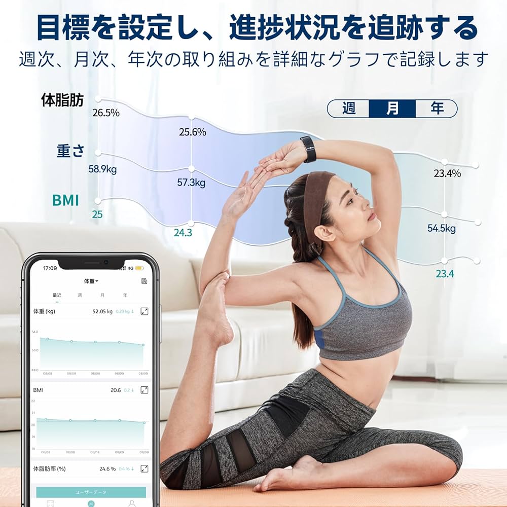 LEPULSE体組成計 Amazon.co.jp: Lepulse 体重計 体脂肪計 体組成計 スマホ連動